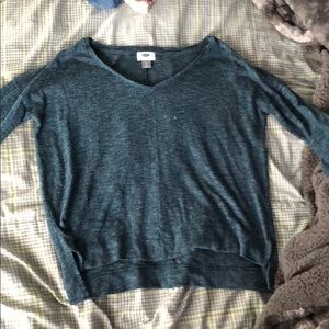 Blue long sleeve shirt